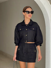 Load image into Gallery viewer, DOVE linen SKORT(skirt - shorts)