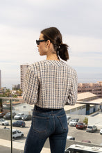 Load image into Gallery viewer, BISOU cropped TWEED JACKET capsule collection