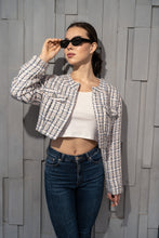 Load image into Gallery viewer, BISOU cropped TWEED JACKET capsule collection