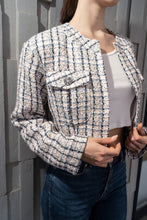 Load image into Gallery viewer, BISOU cropped TWEED JACKET capsule collection