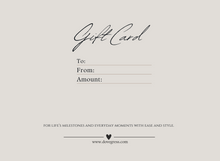 Load image into Gallery viewer, Postcard GIFT CERTIFICATE
