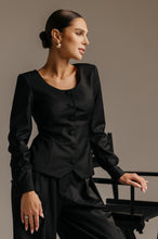Load image into Gallery viewer, CW Sculpted Buttoned Jacket
