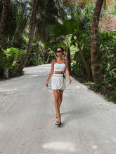 Load image into Gallery viewer, Le Soleil Wrap Mini Skirt
